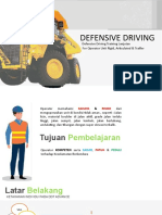 Materi Defensive Driving Training