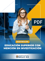 Maestría en Educación Superior Con Mención en Investigación-2