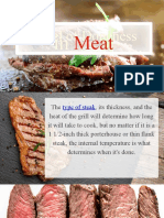 Doneness in Meat