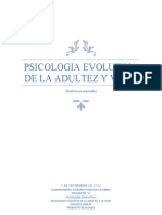 Psicologia Evolutiva de La Adultez y Vejes