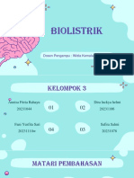 Kelompok 3 Biolistrik