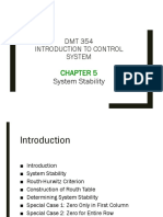 Chapter 5 - System Stability