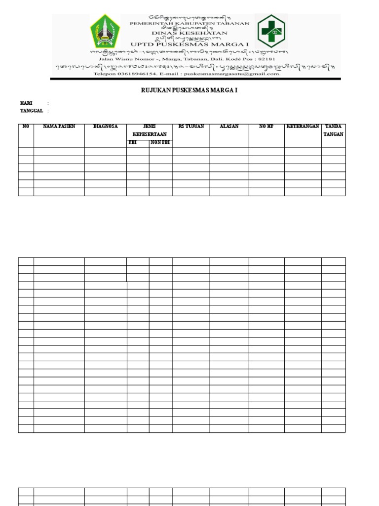 Rekapan Rujukan | PDF