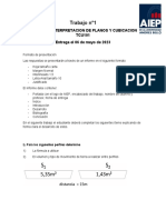 TRABAJO N°1 TALLER DE INTERPRETACION DE PLANOS Y CUBICACION TCU101