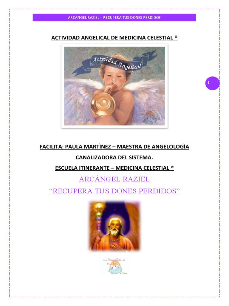 Actividad Ang. Aa Raziel | PDF | Creencia religiosa y doctrina