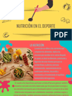 Nutrición en El Deporte