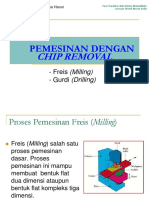 Kuliah 2 Proses Pemesinan Chip Removal (Lanjutan)