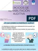 Ejercicios para Rehabilitación Auditiva