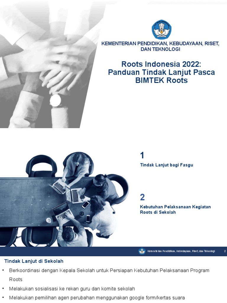 Panduan Pelaksanaan Program Roots 2022 | PDF