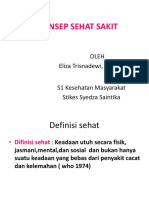 Konsep Sehat Sakit