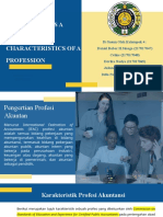 Accounting As A Profession Characteristics of A Profession Review Ds