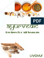 Ayurvedic Foods For All Seasons