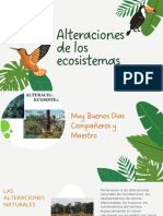 Presentación Ciencias Naturales Animales Jungla Ilustrada Verde