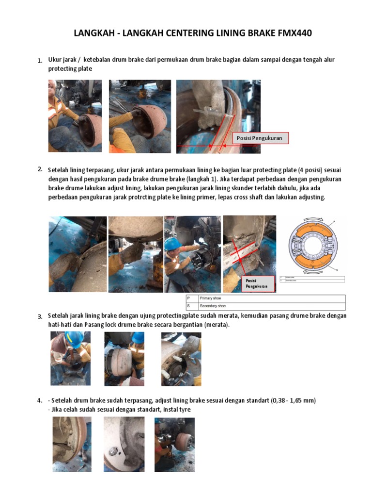 Prosedure Centering Lining | PDF