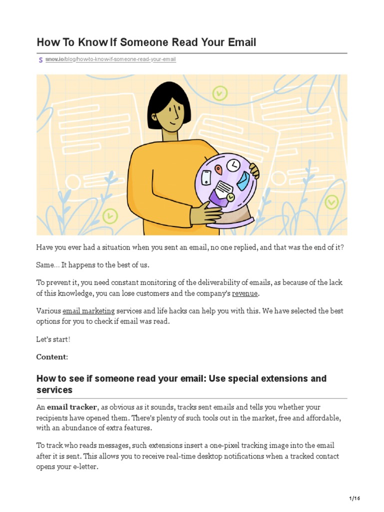 Email Read Tracking Tools Explained | PDF | Gmail | Microsoft Outlook