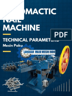 Mesin Paku - Automatic Nail Machine Technical Parameters-1