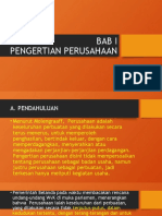 BAB I.1 Pengertian Perusahaan