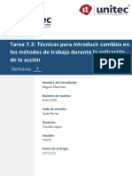 Tarea 7.2 - Técnicas para Introducir Cambios en Los Métodos de Trabajo Durante La Aplicación de La Acción Miguel Martinez