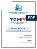 347 Questões Ineditas Tcmpa - Amostra