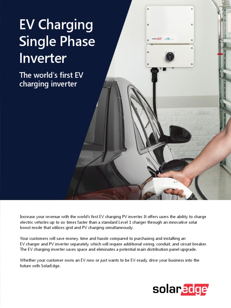 World's First EV Charging PV Inverter | PDF | Electric Vehicle ...