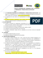 Concurso de Comprensión y Producción de Textos Final