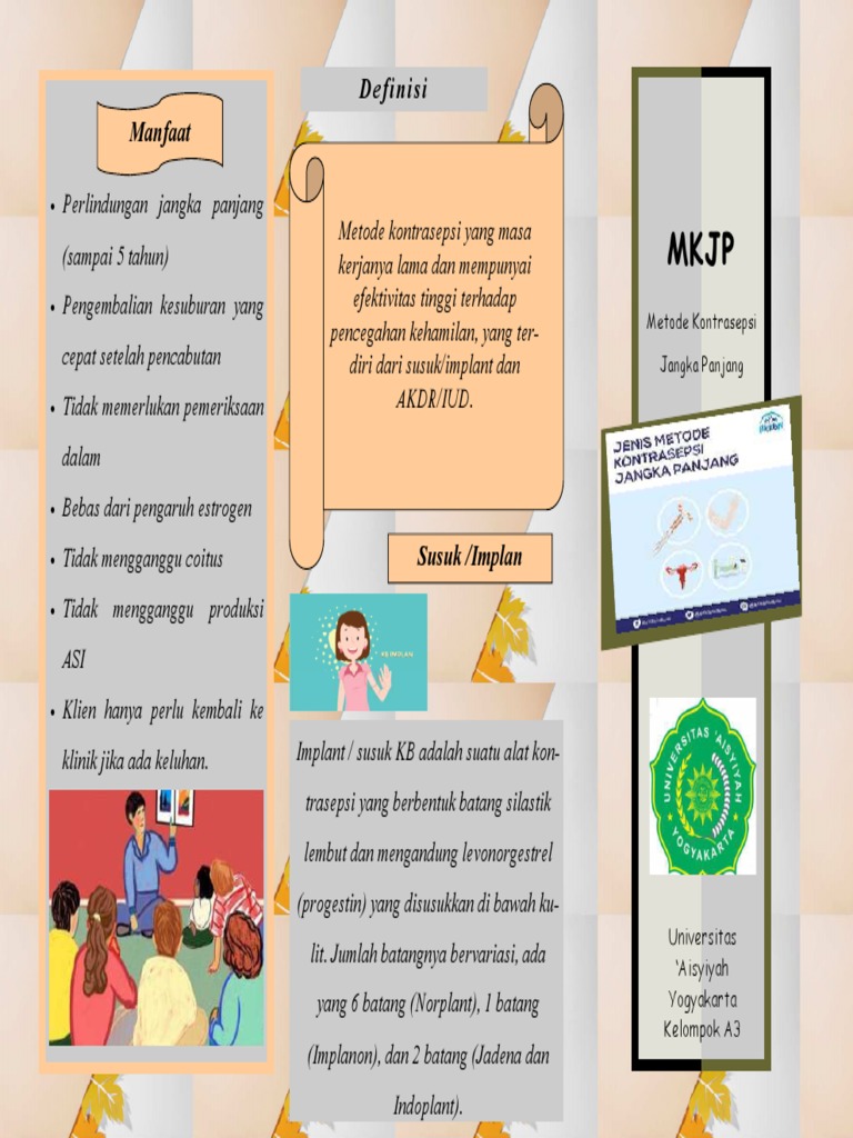 Metode Kontrasepsi Jangka Panjang MKJP | PDF