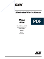 6036 Parts Manual Serial Number 14834 Thru 19988