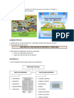 Saberes Previos:: Leer Dipticos Y Reconocer Su Propósito Y Estructura