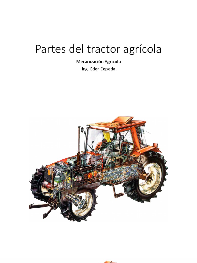 Partes Del Tractor Agrícola | PDF | Pistón | Partes de vehículo