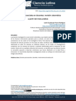 Factores Psicosociales en Docentes Revisión Sistemática (Mexico) 2023