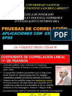 Pruebas de Correlación