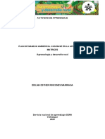 Ejercicio Practico Desarrollar Un Plan de Manejo Ambiental Con Base en La Aplicación de Matrices