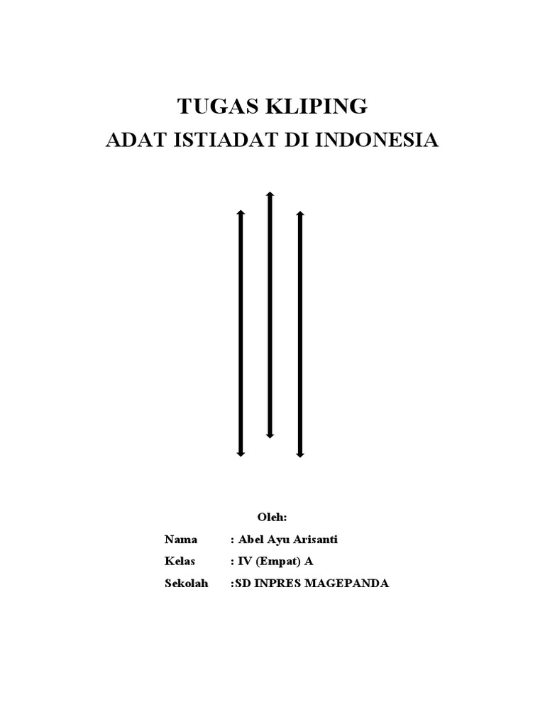 Kliping Adat Istiadat Di Indonesia 2 | PDF