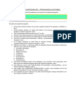 Practica Calificada N°1 - Grupal - Psicología Cultural