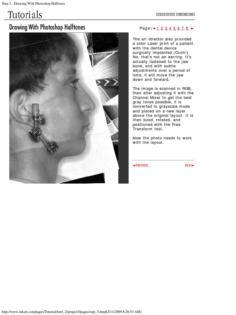 Step 3 Drawing With Halftones PDF Adobe