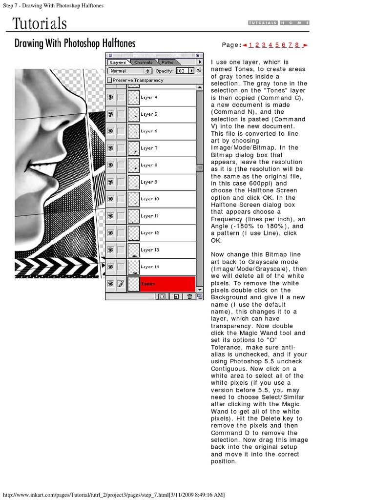 Step 7 Drawing With Halftones PDF