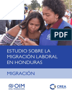 Estudio Sobre La Migracion Laboral en Honduras 14.03.22