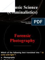 Forensic Photography Tutorial