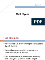 Lec-17,18 - The Cell Cycle