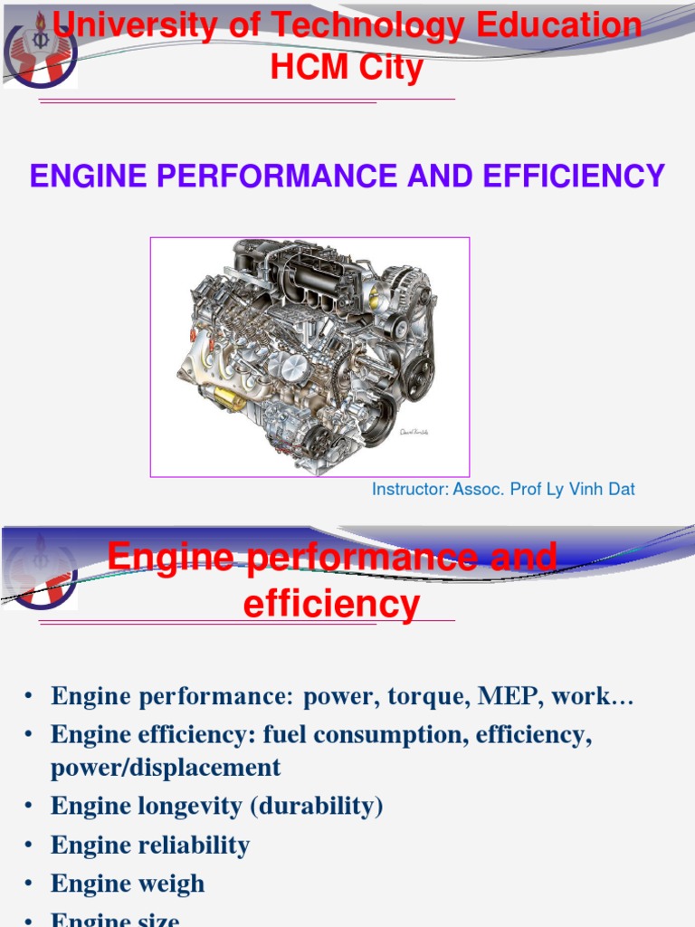 Engine Performance and Efficiency Metrics | PDF | Fuel Efficiency ...