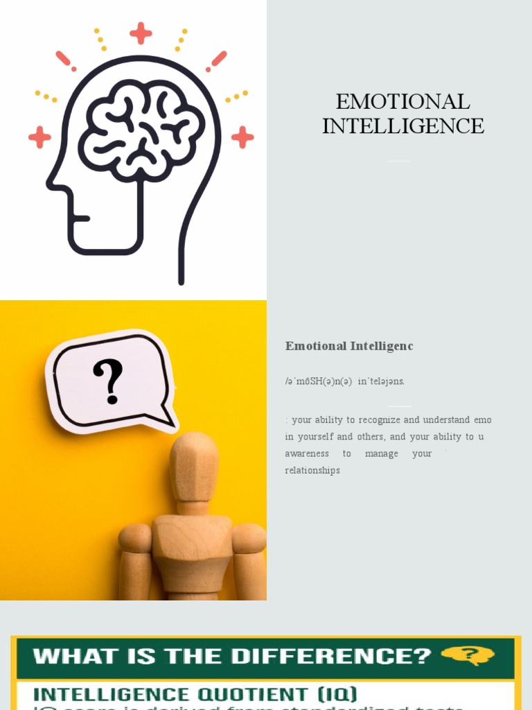 Emotional intelligence pdf