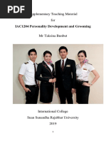 IAC1204 Personality Development and Grooming - PDF - 2019