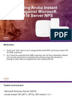 Aruba Instant On Microsoft NPS