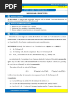 Study Guide - Real Analysis - Chapter 2 (Measurable Functions)