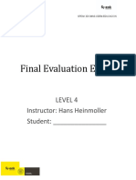 Level 4 Udem Speakidiomas Final Exam 1