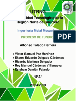 Proceso de Fundicion