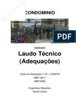 Laudo de Adequações - Modelo em Branco