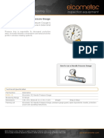 102 Needle Pressure Gauge