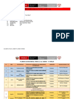 6° GRADO - MATRIZ PLANIFICACIÓN Con Proyectos