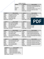 Daftar Rekap Doa Dzikir